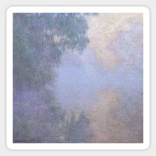 Branch of the Seine near Giverny (Mist), from the series Mornings on the Seine by Claude Monet Magnet